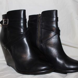 Frye black booties